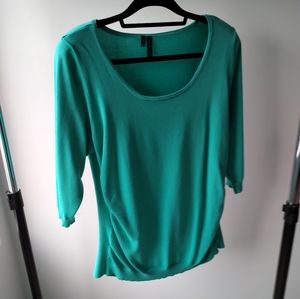 Maurices Scoop Neck 3/4 Sleeve Sweater Sz 2